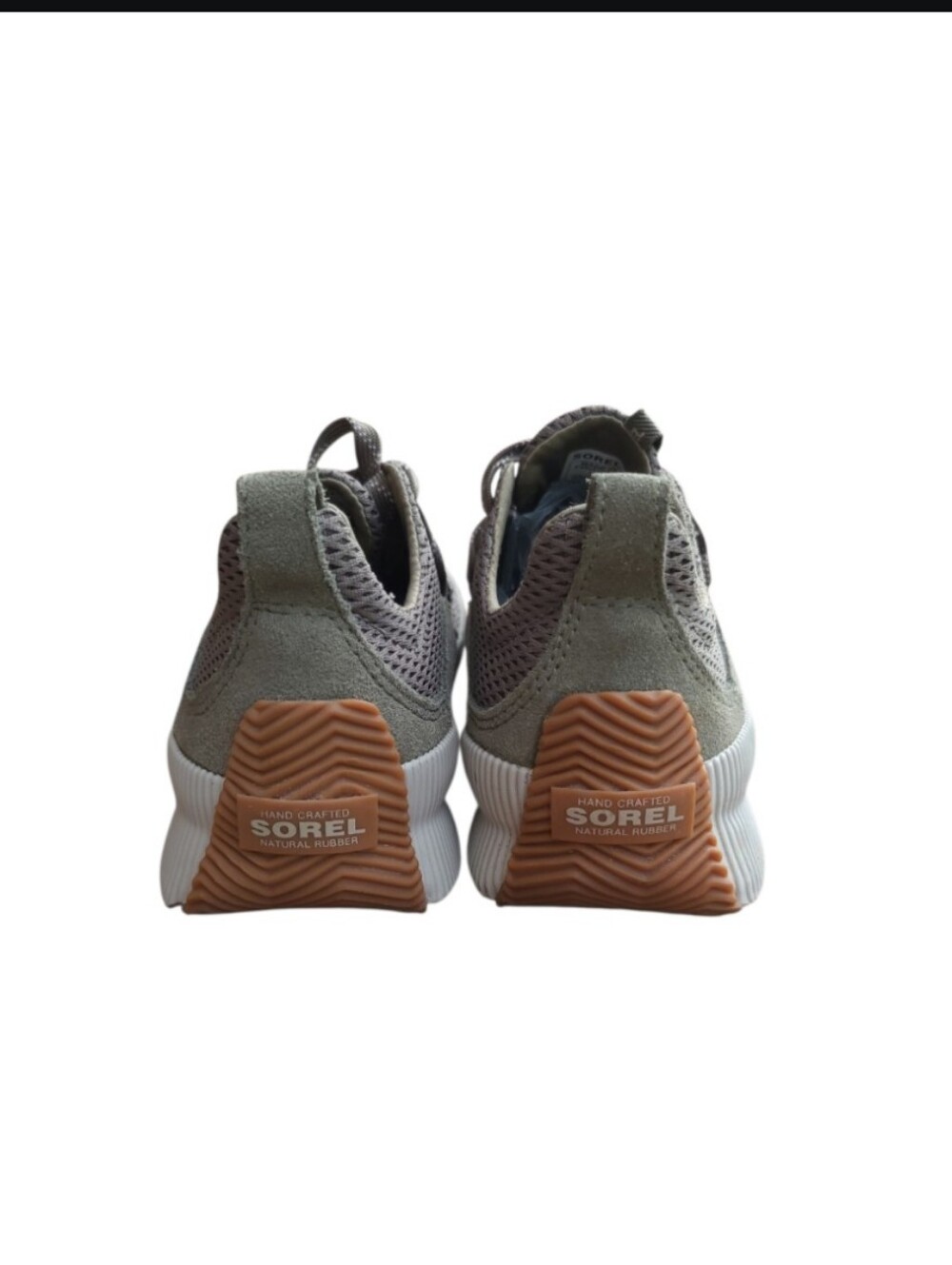 Sorel Waterproof Out About Hike Sage Olive Arm Green Sneaker Tennis Shoe Women 8 - Picture 3 of 10